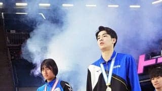 駿台学園、共栄学園の春高優勝セレモニーを実施