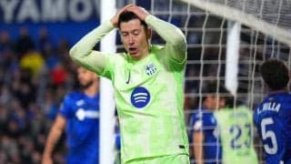 バルセロナが下位のヘタフェと痛恨ドロー…リーグ戦は4試合未勝利に【ラ・リーガ】