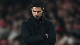 2点差追いつかれてのドローにアルテタ監督、リバプールとの選手層の違いを吐露