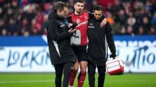 レバークーゼンに痛手…テリエが右アキレス腱断裂で今季絶望に