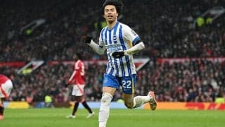 2戦連発の三笘薫がPL通算日本人最多15点の新記録！　ユナイテッド粉砕の1ゴール1アシストで久々の連勝に導く【プレミアリーグ】