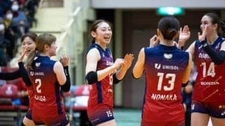 【バレー】Astemoと東レ滋賀がホームで前日のリベンジを果たす。首位大阪MVは20勝目　SV女子