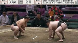 「何が起きた…？」立ち合い直後に敗れた力士が“お口ポカーン” 一瞬見せた驚きの表情…“気の毒”な結果に「悔しいね」