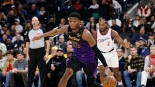 八村塁19得点もレイカーズはLA対決で敗戦…クリッパーズ新本拠地のインテュイットドームで初対戦