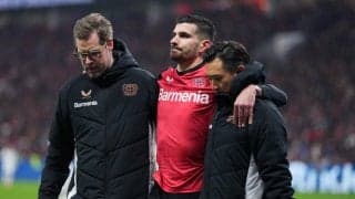 アキレス腱断裂のレバークーゼンFWテリエの手術成功、来週からリハビリを開始