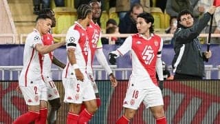 モナコが難敵アストン・ビラ撃破で2025年初白星！　スタメン南野拓実は前後半にチャンスに関与【CL】