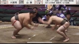 「軽いにもほどがある」“極細”マッチョ力士が超スピーディな動きで体重倍超の巨漢を瞬殺「はやいうまい」ファン興奮