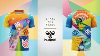 ヒュンメルが10年間におよぶ平和の取り組みをマッシュアップ！ 被爆80年の2025年、チャリティユニとして発売…売上の一部は平和学習に