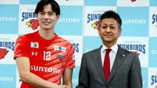 【バレー】髙橋藍がサントリーと契約更新。「精度は日本の方がレベルの高さを感じる。コンディション調整もやりやすく、サントリーを世界一のクラブにしていくことが自分の成長にもつながる」　SV男子