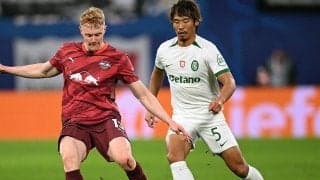 守田英正が途中出場のスポルティングはライプツィヒに初勝利献上で苦境に…躍進ブレストも敗戦…【CL】