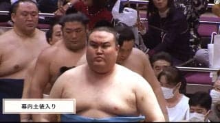 「ギャップすごっ」「かわいすぎる」“絶好調”力士の化粧まわし 中央に描かれた”動物“にファン驚き