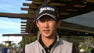 星野陸也は2アンダー発進　2日目は「サウスコースでしっかりいいショットを」