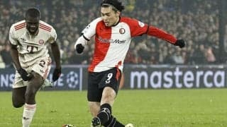 上田綺世がバイエルンから欧州CLで復帰後初ゴール！わずか6分で決めたダメ押し弾を地元紙が称賛「たった一度のチャンスで相手を崩壊」