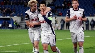 ソン・フンミン2発のスパーズがホッフェンハイムに競り勝ってトップ8返り咲き！【EL】