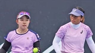  田中愛美 全豪OP複で準V 