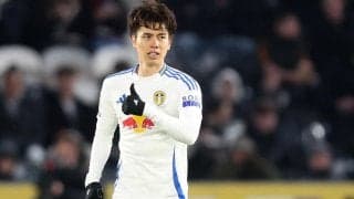 「西ヨーロッパで最もフェアな選手」相手監督やファンが退場を訴えた田中碧、リーズ指揮官は意に介さず「退場になるような状況はない」