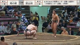 筋肉“バキマッチョ”力士、驚異の体幹力で“特殊技”を発動 まさかの逆転劇に敗れた力士は…「笑っちゃうよね」ファン納得