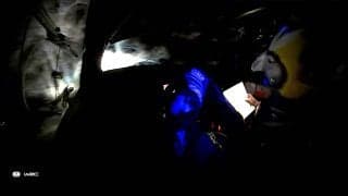 恐怖…世界最速ラリー車が“真っ暗闇”でハーフスピン！ 世界8冠の名手に悲劇「ドラマに巻き込まれた」公式Xも驚愕