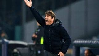 古巣ユーベにリーグ初黒星を与えたコンテ監督｢自信が高まった｣