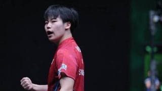 松島輝空が王者・張本智和を4－1撃破で連覇を阻む　17歳が大一番制して初の決勝へ、篠塚大登とのサウスポー対決実現【全日本選手権2025】