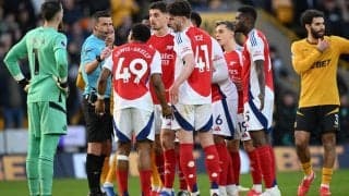 ルイス=スケリー退場判定に大激怒のアルテタ監督｢本当に腹を立てている。控訴する必要すらない｣