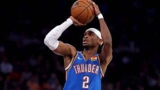 MVP候補ランキングの最新版が公開…自己最多54得点を奪ったサンダーのSGAがトップを堅持