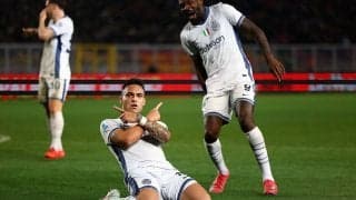 ラウタロ4戦連発のインテルがレッチェに圧勝！　CLモナコ戦挟んで臨むデルビーに弾み【セリエA】