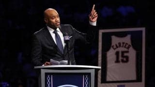 背番号15がネッツの永久欠番となったビンス・カーター「光栄に思います」