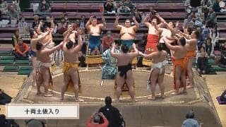 人気力士の「渋すぎる」化粧まわしが話題 初場所でファンの目を楽しませた土俵入りでの一コマ