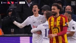 嘘だろ！？ 19歳日本人逸材FW、“超低空ダイビングヘッド”でゴラッソ初得点！「かなり技術が高い」「190cmでこれはすごい」