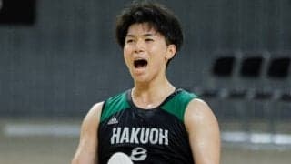 B1茨城に白鷗大学の陳岡流羽が練習生として参加「多くのことを学び、選手として成長していきたいと思います」