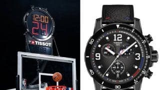 時計ブランド『TISSOT』がNBAと契約延長…新ショットクロックと記念モデルを発表