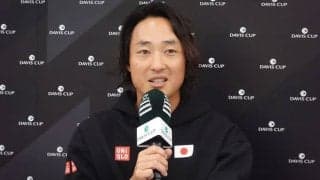 添田豪日本代表監督、31日からのデ杯イギリス戦へ「ベストな布陣で臨める」