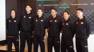 錦織圭＆西岡良仁がシングルスに登場！男子国別対抗戦デ杯イギリス戦の組み合わせが決定