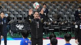 【バレー】STINGS愛知・トリー・デファルコ選手が令和6年能登半島地震の義援金を寄付することを発表 SV男子