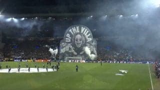 衝撃！スタジアム騒然… 試合前に大物ミュージシャンが不気味に“登場”「デカすぎw」「かっけえ」 視聴者も驚愕