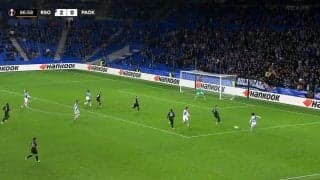 「マジで決めてくれよ」久保建英、絶品“コロコロ”パスで決定機演出！DF3人を切り裂く逆足スルーパス炸裂も得点ならずファン嘆き「アシストつけたって」