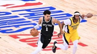 スパーズとペイサーズによる「NBAパリゲームズ2025」でSNSの総閲覧数が7億回超え