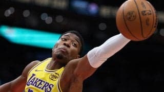 レイカーズ・八村塁が3ポイント4本含む22得点…古巣ウィザーズ戦で勝利に貢献