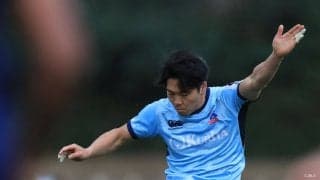 サッカーで培ったキック力を武器に。右足から描く放物線がチームを連勝に導く