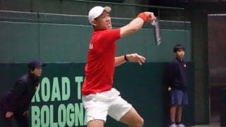 錦織圭、大一番で本領発揮！日本が3勝2敗で勝利しファイナル予選2回戦進出[デビスカップ／イギリス戦]