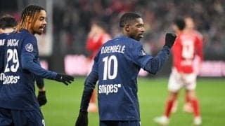 デンベレが2戦連続ハットトリック！PSGがブレストに5発快勝【リーグ・アン】