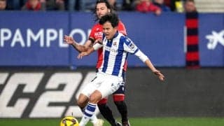 久保が先発のソシエダがリーグ戦3連敗…オサスナに10試合ぶりの白星を献上【ラ・リーガ】