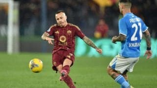 アンヘリーニョの後半AT弾でローマがドローに持ち込む、逃げ切り失敗のナポリは連勝が7でストップ【セリエA】