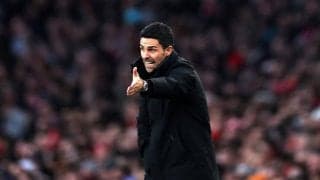 シティに5発圧勝のアーセナル、アルテタ監督はアグレッシブさを勝因に挙げる