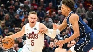 メリル27得点のキャバリアーズがマブスを撃破…前半だけで91得点を奪い圧勝