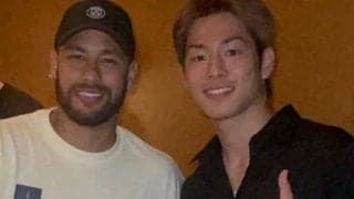 元日本代表キングカズ息子、｢初めて憧れた永遠のアイドル｣ブラジル代表と家族ぐるみで幼少期から交流｢秘蔵ショット｣大放出