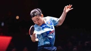 張本美和がインドの異質選手を圧倒で優勝争いへ好発進　伊藤美誠も韓国の19歳を退けて上位シードが順調な滑り出し【シンガポールスマッシュ】