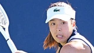 本玉真唯 日比野菜緒にストレート勝ち
