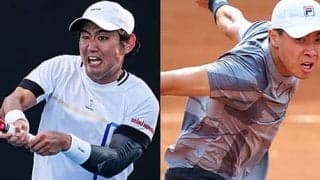  【1ポイント速報】西岡良仁vsナカシマ 